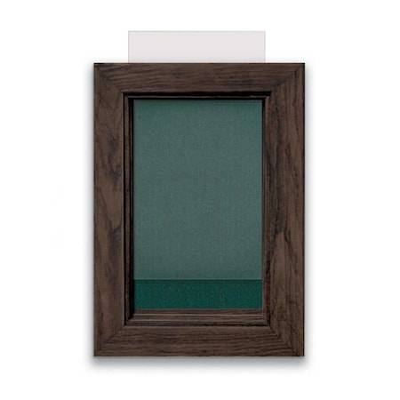United Visual Products Indoor Enclosed Combo Board, 72"x36", Black Frame/Burgundy & Medium Grey UVCB7236B-BURGUN-MEDGRY
